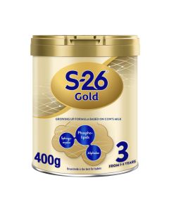 S-26 Gold Stage 3 , 1-3 years, Vanilla Flavor 400grams