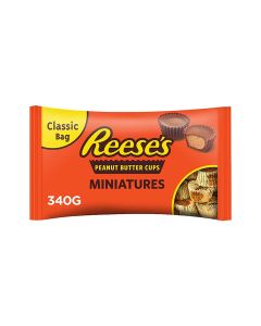 Chocolate Miniatures Peanut Butter Cups 340grams