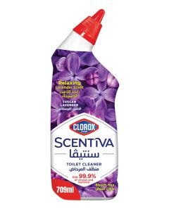Scentiva Toilet Cleaner Tuscan Lavender, Bleach Free 709ml