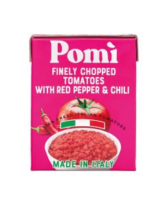 Finely Chopped Tomatoes With Paper And Chili 390grams Single