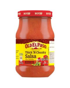 Thick N Chunky Salsa Hot Topping 226grams