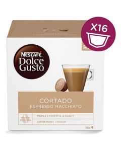 Dolce Gusto Cortado Espresso Macchiato - 16 Capsules 80ml