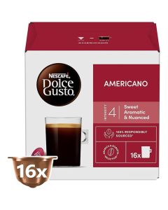 Dolce Gusto Americano Coffee 16 Capsules 136grams
