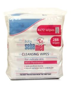 Baby Cleansing Wet Wipes With Panthenol 288 Pieces Pack