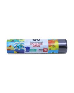 Garbage Bags Roll Black, 67 Gallon XX-Large (Outdoor bin bags), 105x125cm - 10 Bags black