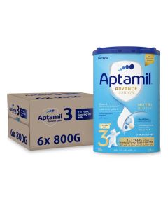 Advance Junior 3 Milk Formula Palm Oil Free 1-3 Years Plain junior 3grams Pack of 6