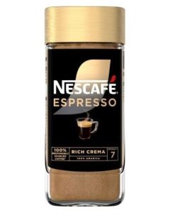 Espresso Instant Coffee Rich Crema 100% Arabica 95grams Single