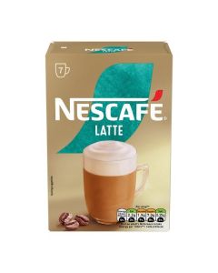 Latte Flavour Instant Coffee Sachet 126grams Pack of 7