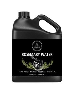Naturevibe Botanicals Rosemary Water 32 Ounces 100 Pure and Natural Great for Skin Care and Hair Care