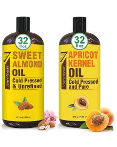 Seven Minerals Pure Sweet Almond Oil Pure Apricot Kernel Oil