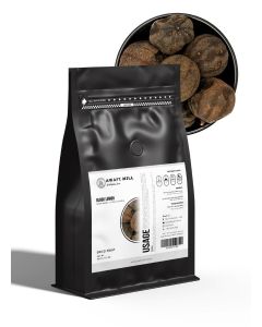 AWAFI MILL Whole Dried Black Lime 500g / Loomi / Black Lemon / Middle Eastern Cooking Ingredient