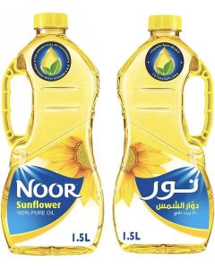 Noor Sunflower Oil 1.5L Pack of 2