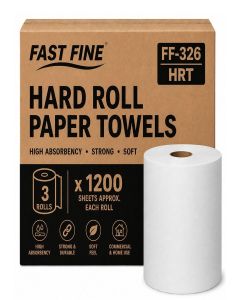 Fast Fine (1 kg) HRT Kitchen Tissue/Towel Paper Roll (Pack of 3) 100% Biodegradable Virgin Tissue Paper Eco Friendly Soft Highly Skin-Friendly Tissue/Paper Towel.