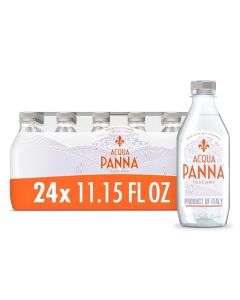 Acqua Panna Natural Spring Water 1115 FL OZ Plastic Water Bottles 24 Count