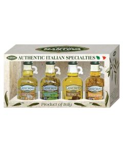 Mantova GrandAroma Flavored Extra Virgin Olive Oils Variety Gift Set made in Italy coldpressed 100 natural hearthealthy for grilling barbequing smoking and cooking 85 oz