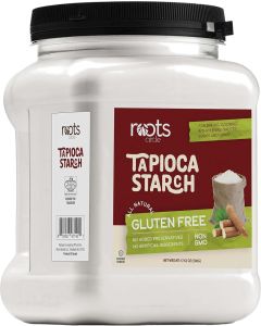 Roots Circle All Natural Tapioca Starch - Non-GMO, Gluten Free, and Kosher Certified Thickener for Soups, Sauces, and Dips (17 oz)