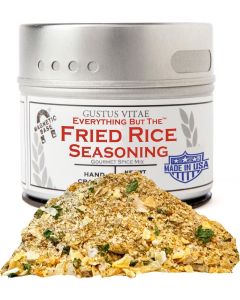 Gustus Vitae Everything But The Fried Rice Seasoning - All Natural Gourmet Spice Mix in Magnetic Tin
