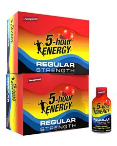5hour ENERGY Shot Regular Strength Pomegranate 193 Ounce 24 Count