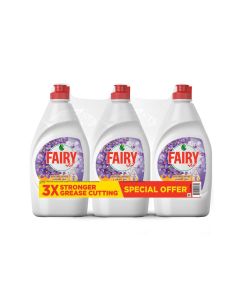 Lavender Dishwashing Liquid Soap - 3X Grease Cutting Power / Touch of Vitamin E