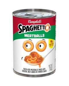 SpaghettiOs Canned Pasta with Meatballs 156 oz Can