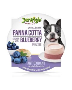 Jerhigh Panna Cotta Chicken with blueberry mousse 100g