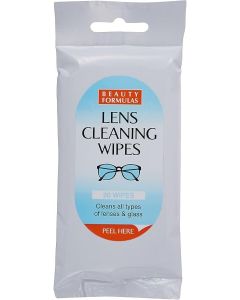 Beauty Formulas Lens Cleaning Wipes 20'S