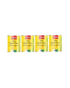 Sweet Corn 4 X 180G, Canned Corn Kernels For Salads Pizza And Cooking