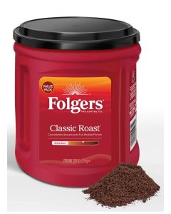 Classic Medium Roast Ground Coffee, Rich pure taste 1.21 kg / Perfect For Espresso, Cappuccino, Latte Macchiato, V60