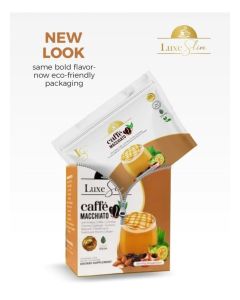 Caffè Macchiato Slim Coffee 150g / 8 Sachets Low Sugar Coffee for Daily Wellness
