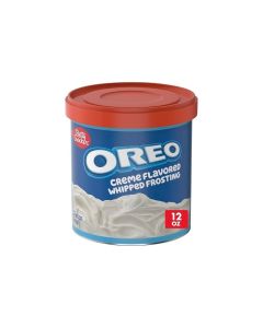 Betty Crocker Oreo Creme Flavored Whipped Frosting Frosting 12 Ounce