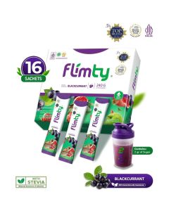 Flimty Fiber Drink – Blackcurrant – 16 Sachets