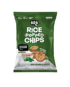 Rice Popped Jalapeno & Tomato Chips