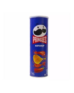 Pringles Potato Chips, Ketchup Flavor Enjoy Yor Company With Light Snacks 165g