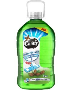 Feah Comfy Disinfectant Floor Cleaner 2.2L - Pine Scent, Powerful Germ Removal, Sparkling Multi-Surface Clean, Long-Lasting Freshness, Efficient Cleaning for All Floor Types, Durable Formula
