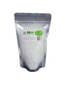Mak Menthol Crystal 8 oz Pure Organic 100 Natural Menthol Crystals from Mint Crystal Mints Mentha Arvensis Comes in Resealable Standup Bag for LongLasting Freshness