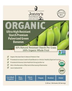 Organic Ultra High Resistant Starch Green Banana Flour