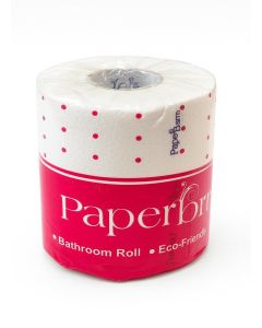Siya Paperberry Bathroom Paper Roll, 1 Roll 2ply Toilet Paper Tissue Roll 10 x 2200cm