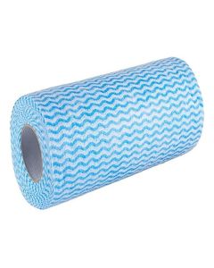 DHAVL Kitchen Must 3 Ply Kitchen Roll Cleaning Wipes Washable & Quick-Dry Non-Woven Dish Towel, Dishcloths for Kitchen Cleaning, Super Absorbent Reusable Tissue Roll 100 Pulls