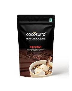 Hazelnut Hot Chocolate Mix / Enjoy hot or cold / 100 g / Gluten Free Drinking Chocolate / Serves 5 Cups