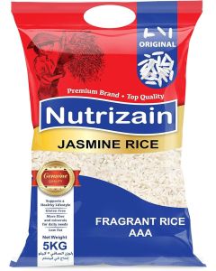 Nutrizain Jasmine Rice AAA Grade, 5 kg
