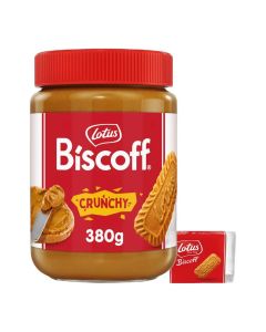 Biscoff Spread Crunchy 380grams & Biscoff Biscuit Original 125grams Bundle