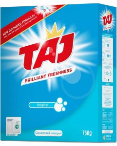 Taj Brilliant Freshness Original Concentrated Detergent Powder, 750g