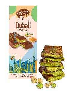 Dubai Chocolate Kunafa & Pistachio 100g