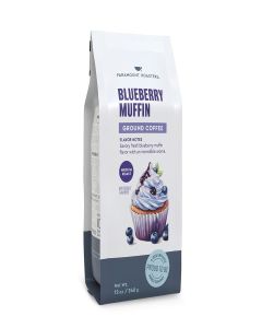 Paramount Roasters Blueberry Muffin Coffee, 12oz Ground / Medium Roast Arabica Coffee / Roasted in Michigan by Paramount Coffee Company