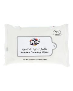 WOW Kandoora Cleaning Wipes - 16 Sachets