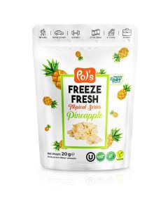 Pol's Freeze Fresh Freeze-Dried Pineapple, 20g