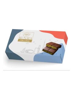 Vigo Luxurious Dubai Viral Kunafa Milk Chocolate With Pistachio Cream Stuffed- 120gms