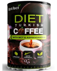 Diet Turkish Coffee + Ashwagandha, 10 sachets, Keto Friendly, Vegan