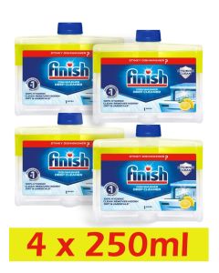 Lemon Sparkle Automatic Dishwasher Cleaner Liquid Desclaer 4x250ml Pack of 4