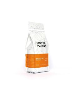 Coffee Planet Medium Roast Breakfast Whole Bean Coffee- 250gms